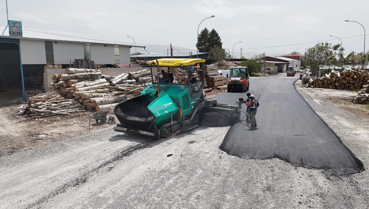 Mahrukatçılar Sitesi’nde Sıcak Asfalt Çalışmaları Tamamlandı