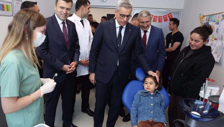 Sağlık Bakanı Memişoğlu Niğde Ağız ve Diş Sağlığı Hastanesinin Açılışını Yaptı