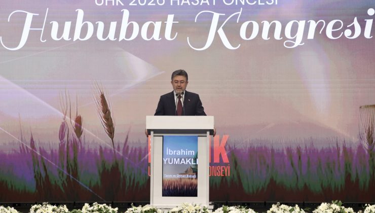 BAKAN YUMAKLI: “HUBUBAT ALIM FİYATLARINDA ÜRETİCİLERİMİZİ KORUYACAĞIZ”