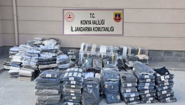Konya’da milyonluk operasyon!
