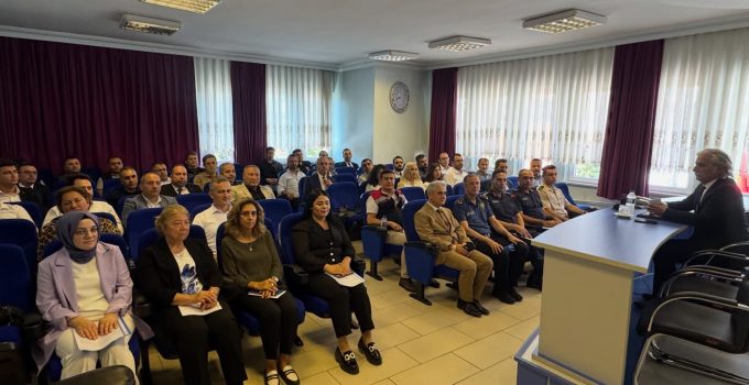 KAYMAKAM FATİH GENEL, DAİRE MÜDÜRLERİYLE İLK TOPLANTISINI GERÇEKLEŞTİRDİ