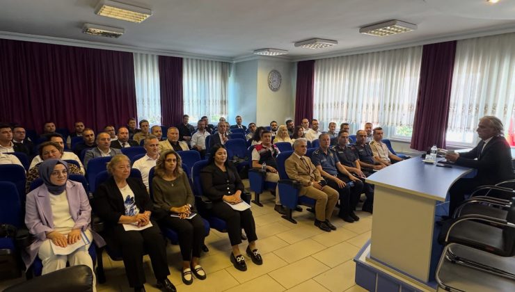 KAYMAKAM FATİH GENEL, DAİRE MÜDÜRLERİYLE İLK TOPLANTISINI GERÇEKLEŞTİRDİ