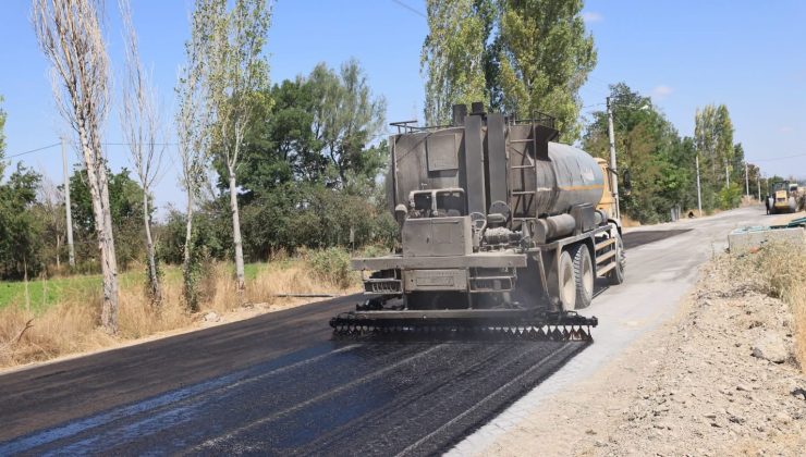 Ereğli Belediyesi’nden Çimencik Mahallesi’nde Soğuk Asfalt Çalışması