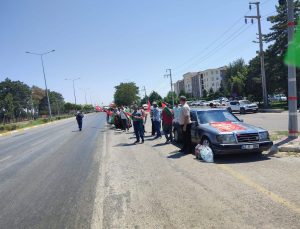 Uluslararası Filistin Konvoyu Ereğli’ye Ulaştı