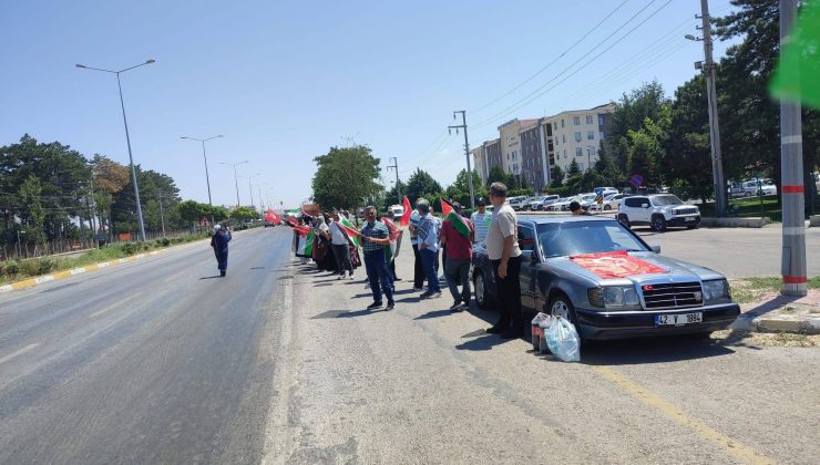 Uluslararası Filistin Konvoyu Ereğli’ye Ulaştı