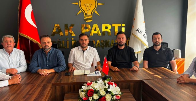 AK Parti Ereğli İlçe Başkanı İbrahim Erol Görevinden İstifa Etti