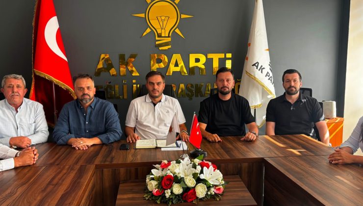 AK Parti Ereğli İlçe Başkanı İbrahim Erol Görevinden İstifa Etti