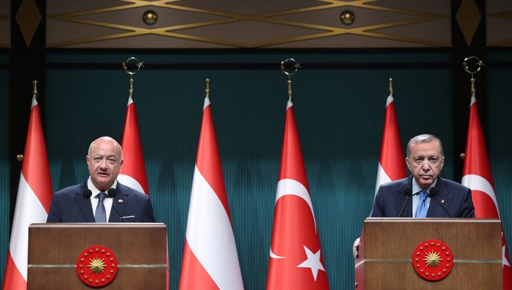 Erdoğan: Türkiye-Avusturya ticaretinde hedef 5 milyar dolar