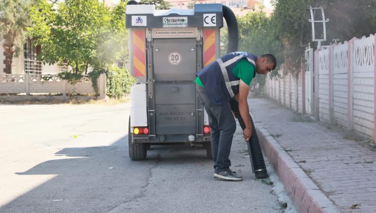 Ereğli’de Temizlik Çalışmaları Aralıksız Sürüyor