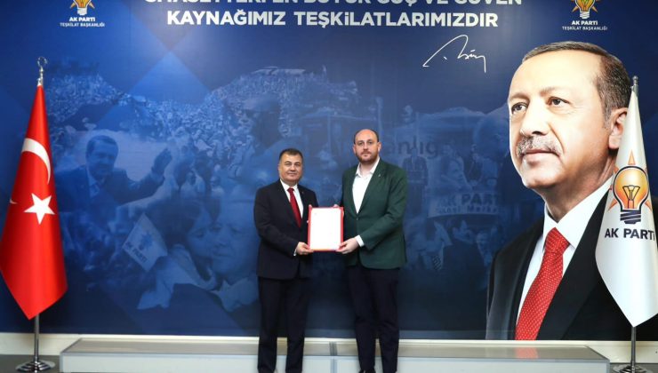 AK PARTİ EREĞLİ’NİN YENİ İLÇE BAŞKANI AHMET ÖZDOĞAN OLDU