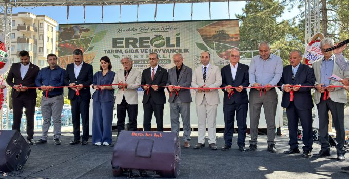 Ereğli Tarım, Gıda ve Hayvancılık Festivali Törenle Açıldı