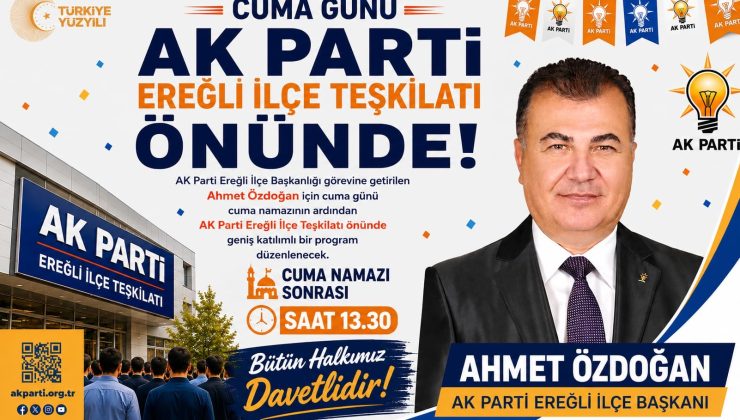 Ahmet Özdoğan İçin Cuma Günü Program Düzenlenecek